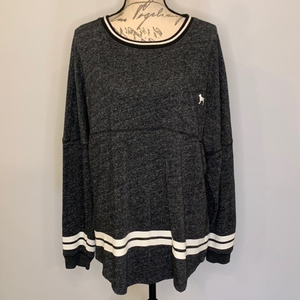 Victoria’s Secret PINK back logo oversize sweatshirt M